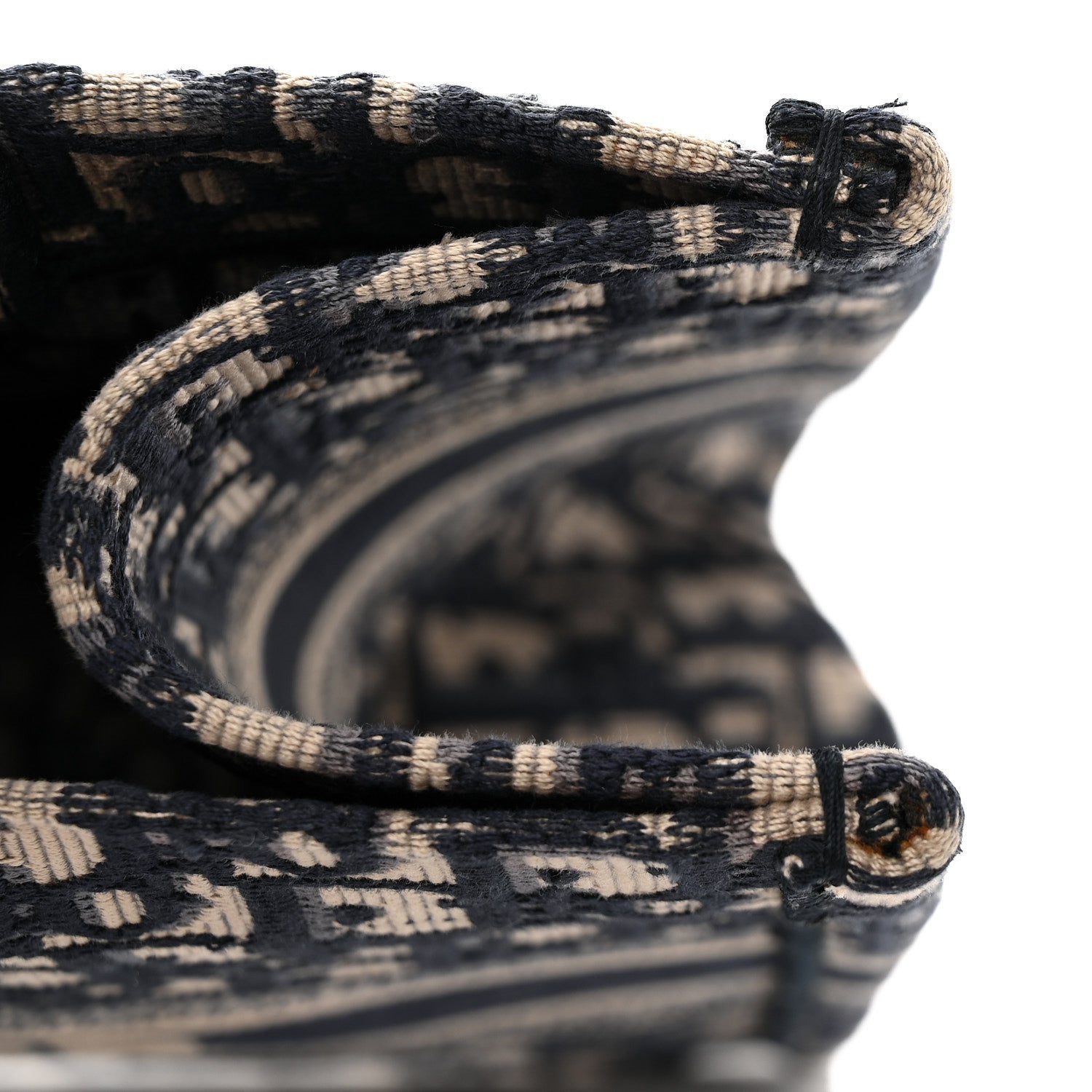 Christian Dior Oblique Medium Book Tote Blue Multicolor 11 of 13