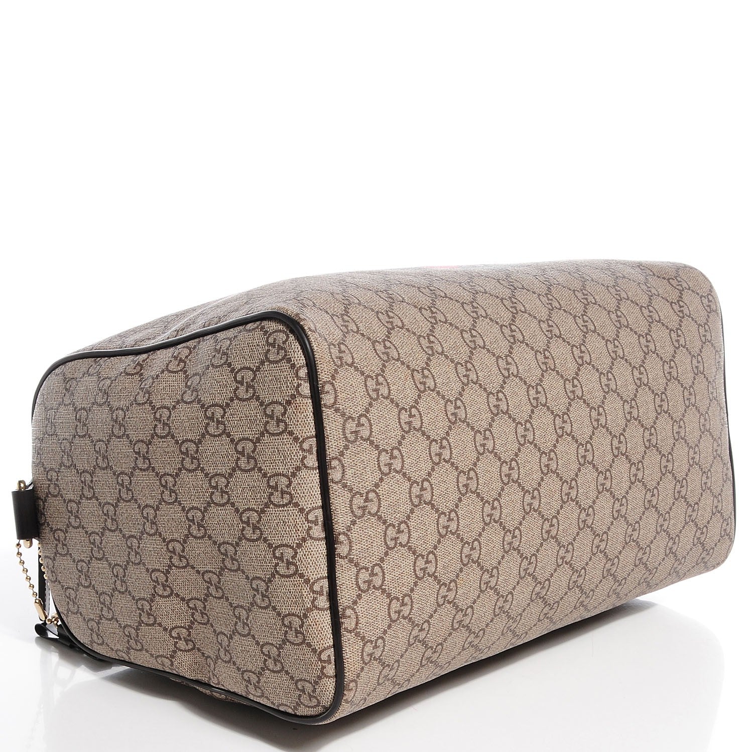 Gucci GG Plus Monogram Tattoo Heart Medium Joy Boston Dark Brown 4 of 7