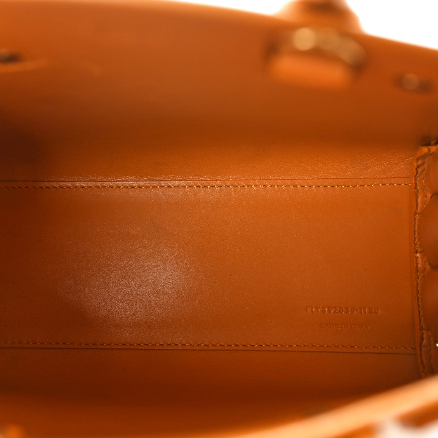 Saint Laurent Calfskin Nano Sac De Jour Mustard 5 of 10