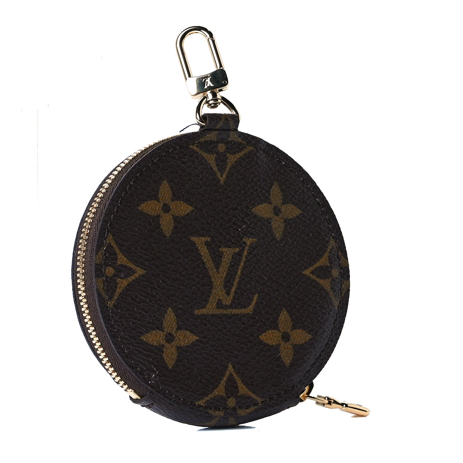 Louis Vuitton Monogram 2021 Christmas Animation Japanese Garden Round Coin Purse Wisteria Pink 2 of 6