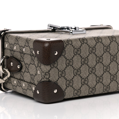 Gucci GG Supreme Monogram Globe-Trotter Beauty Case Brown 5 of 11