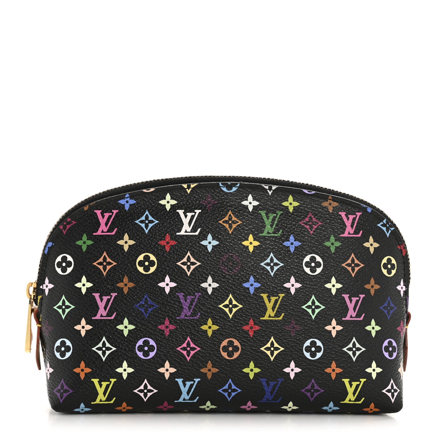 Monogram Multicolor Cosmetic Pouch Black Grenade