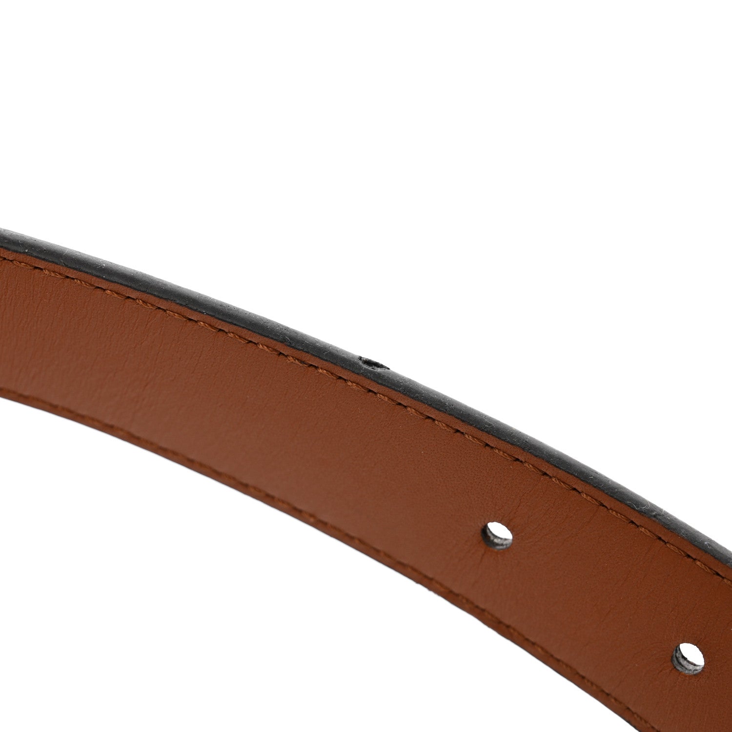 Louis Vuitton Monogram 25mm Dauphine Reversible Belt 85/34 Tan 9 of 11
