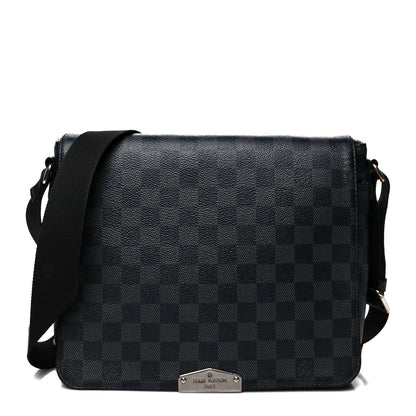 Louis Vuitton Damier Graphite District PM 1 of 15