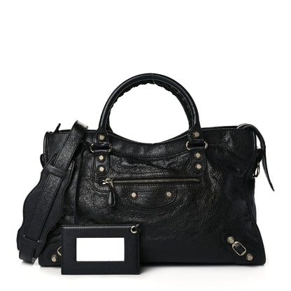 Balenciaga Agneau Giant 12 Silver Hardware City Black 1 of 10