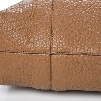 Jimmy Choo Grained Lambskin Studded Lockett Shopper Tote Tan 14 of 16