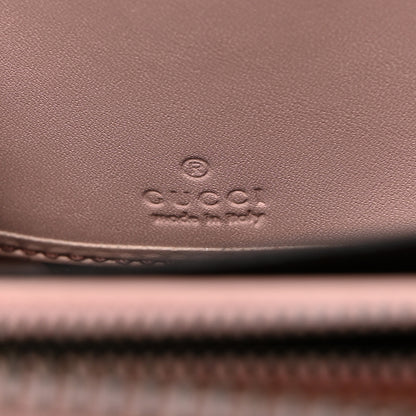 Gucci Snakeskin Matelasse GG Marmont Zip Around Wallet 6 of 7