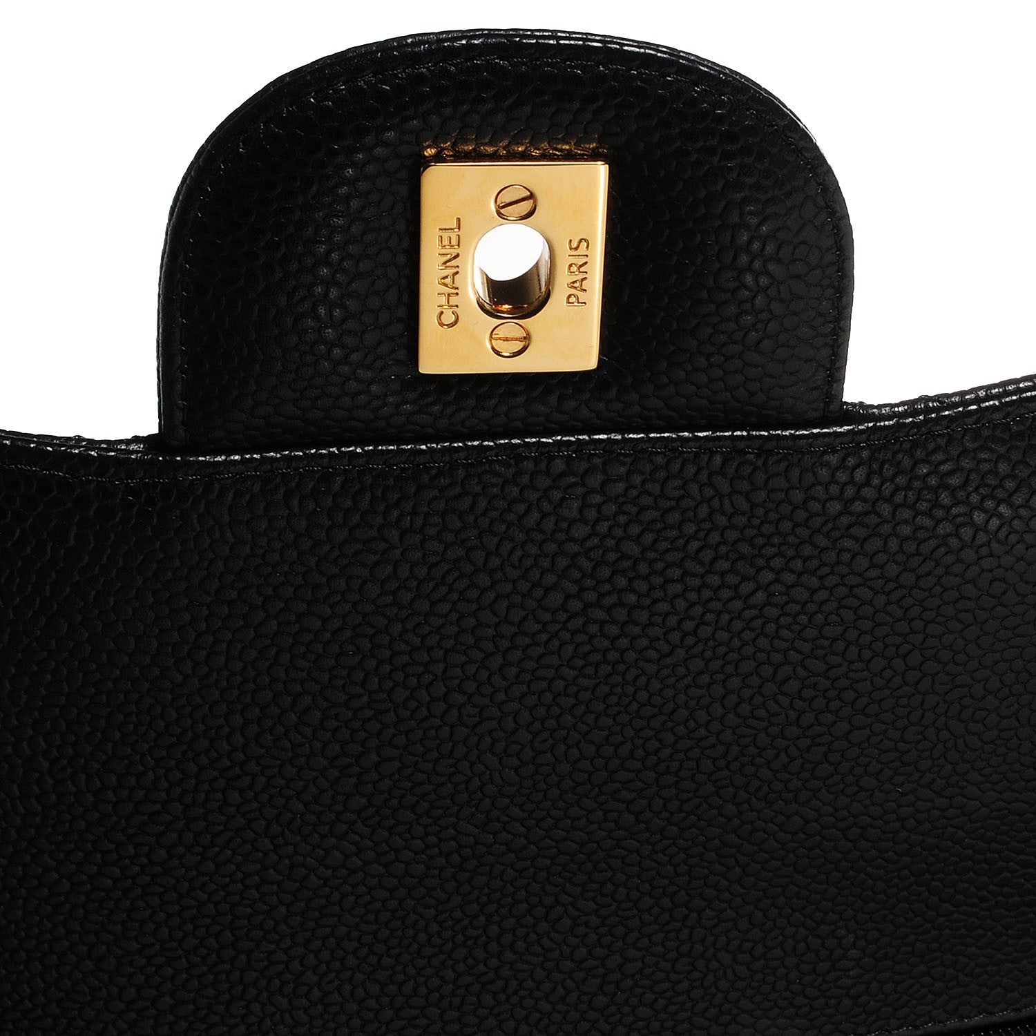 Chanel Caviar Quilted Maxi Double Flap Black 6 of 9