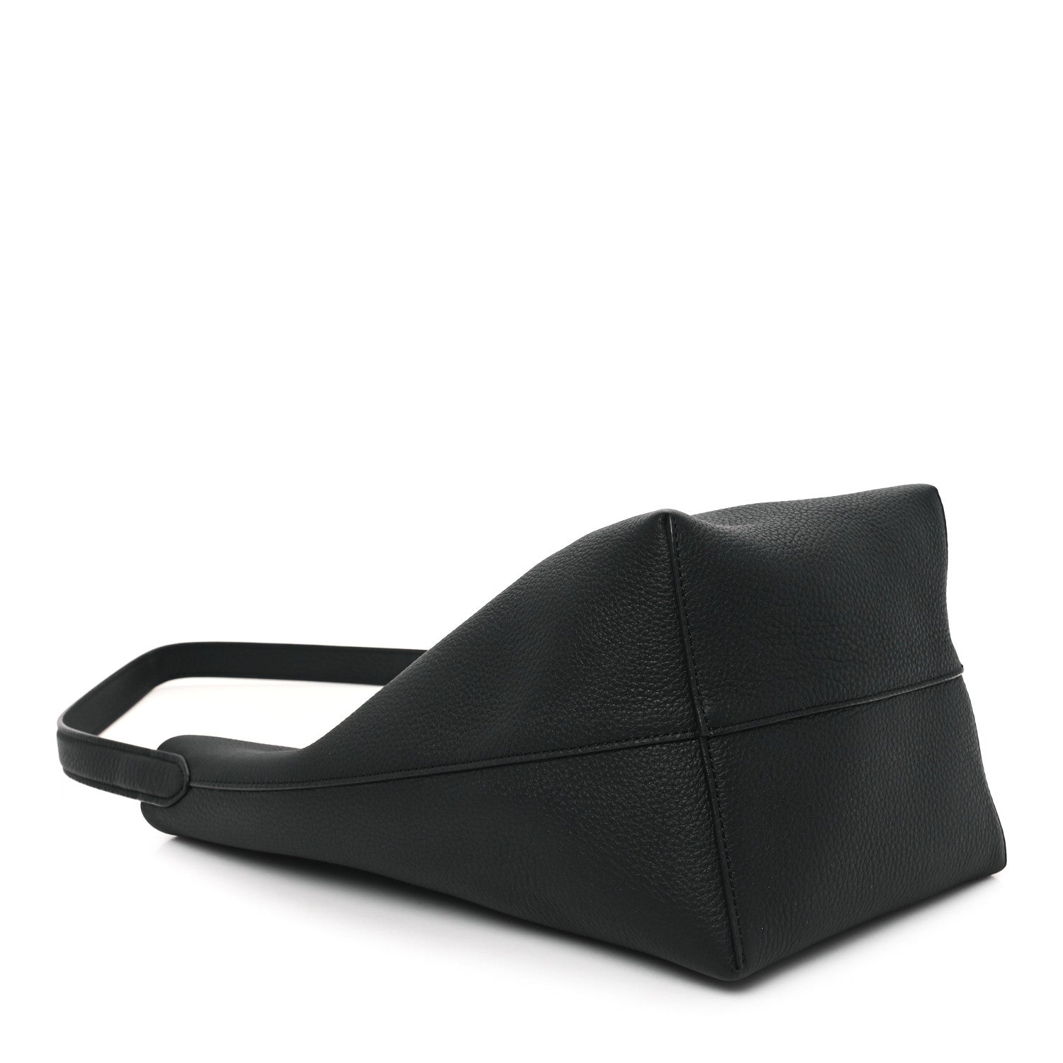 The Row Grained Calfskin Medium N/S Park Tote Black 4 of 11