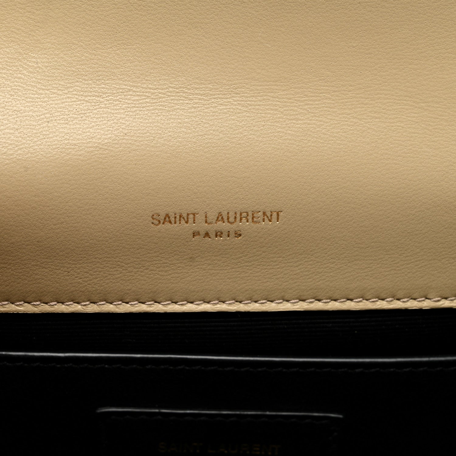 Saint Laurent Crocodile Embossed Nubuck Small Monogram Kate Satchel Nougat Beige 8 of 13