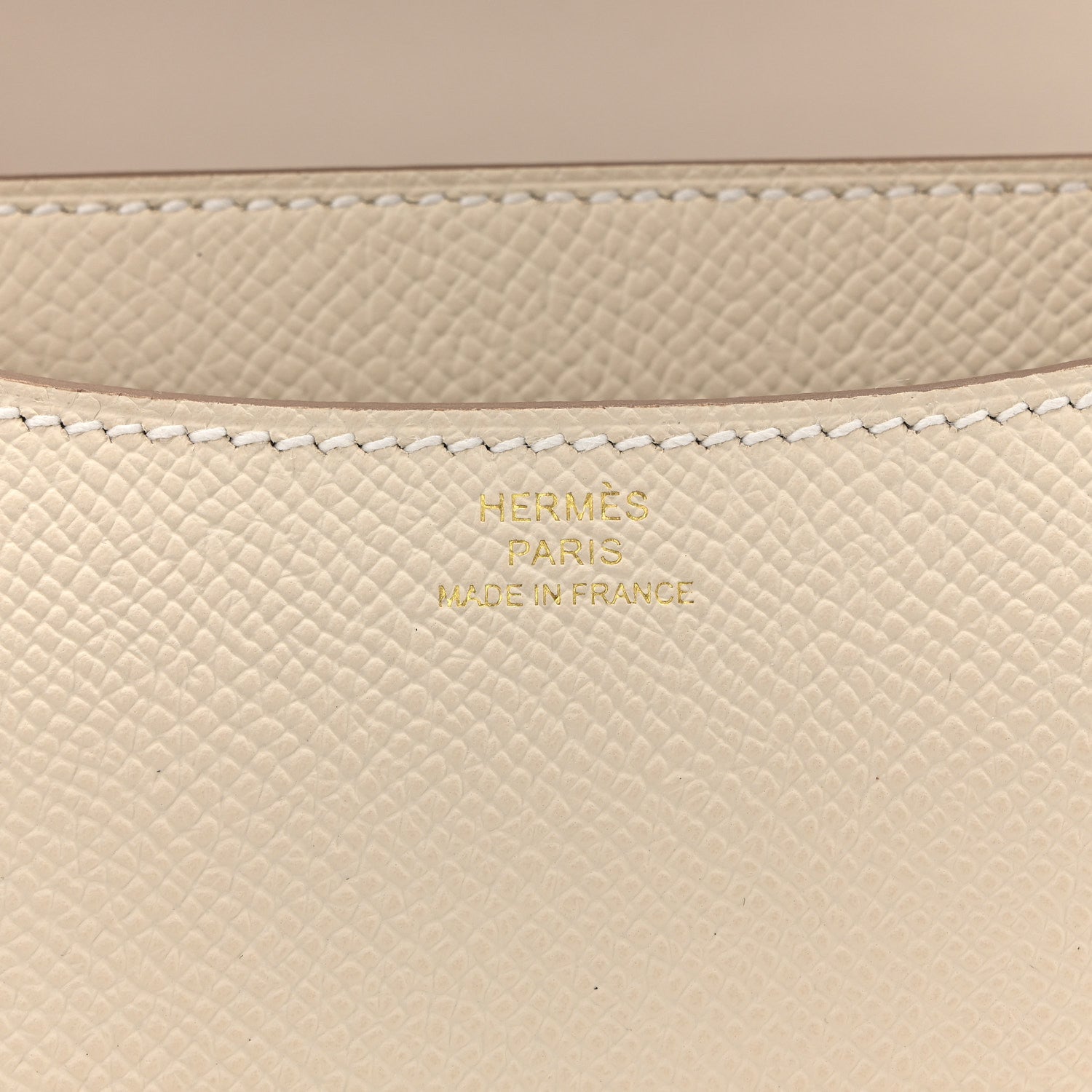 Hermes Epsom Constance 18 Craie 7 of 11