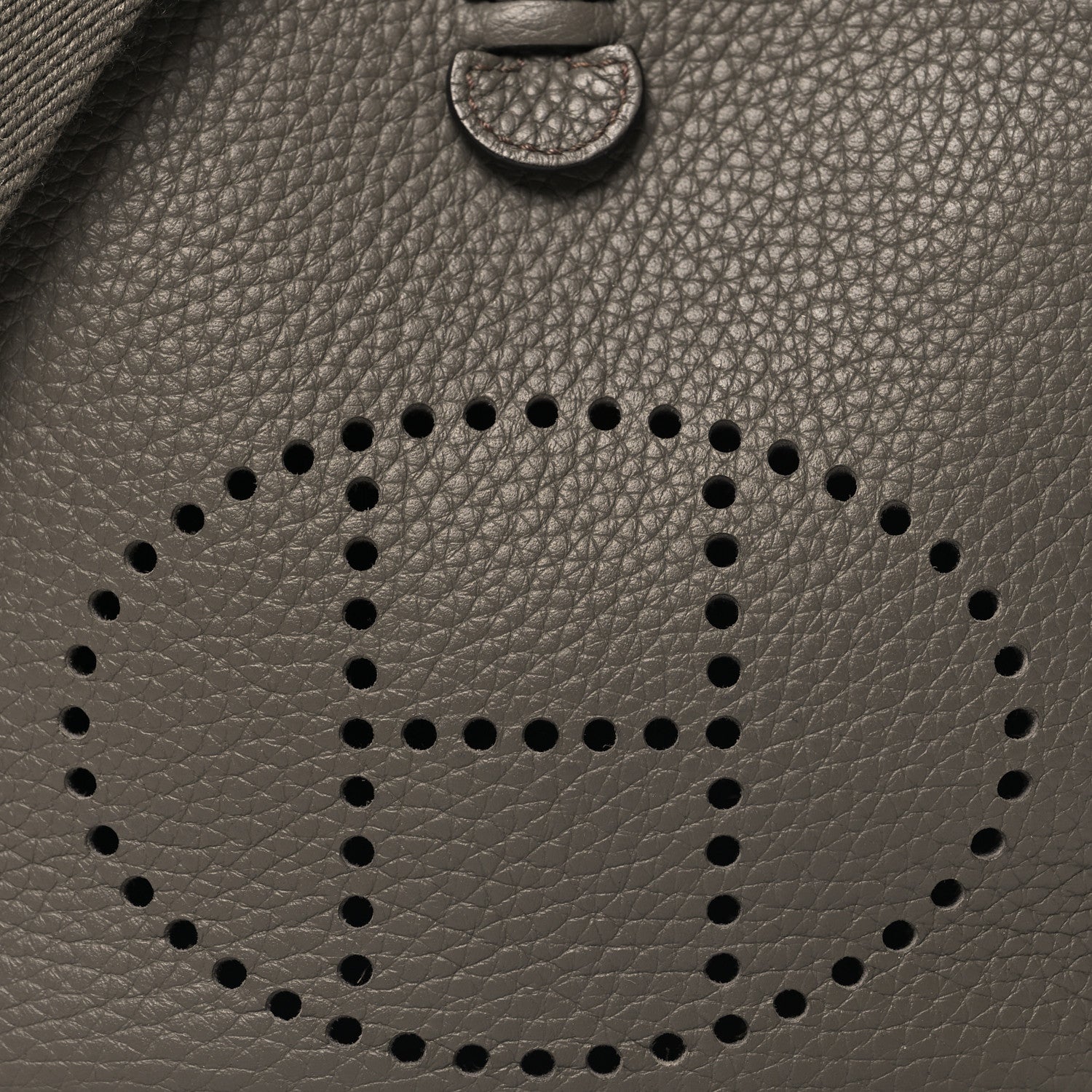 Hermes Taurillon Clemence Evelyne TPM Etain 8 of 10