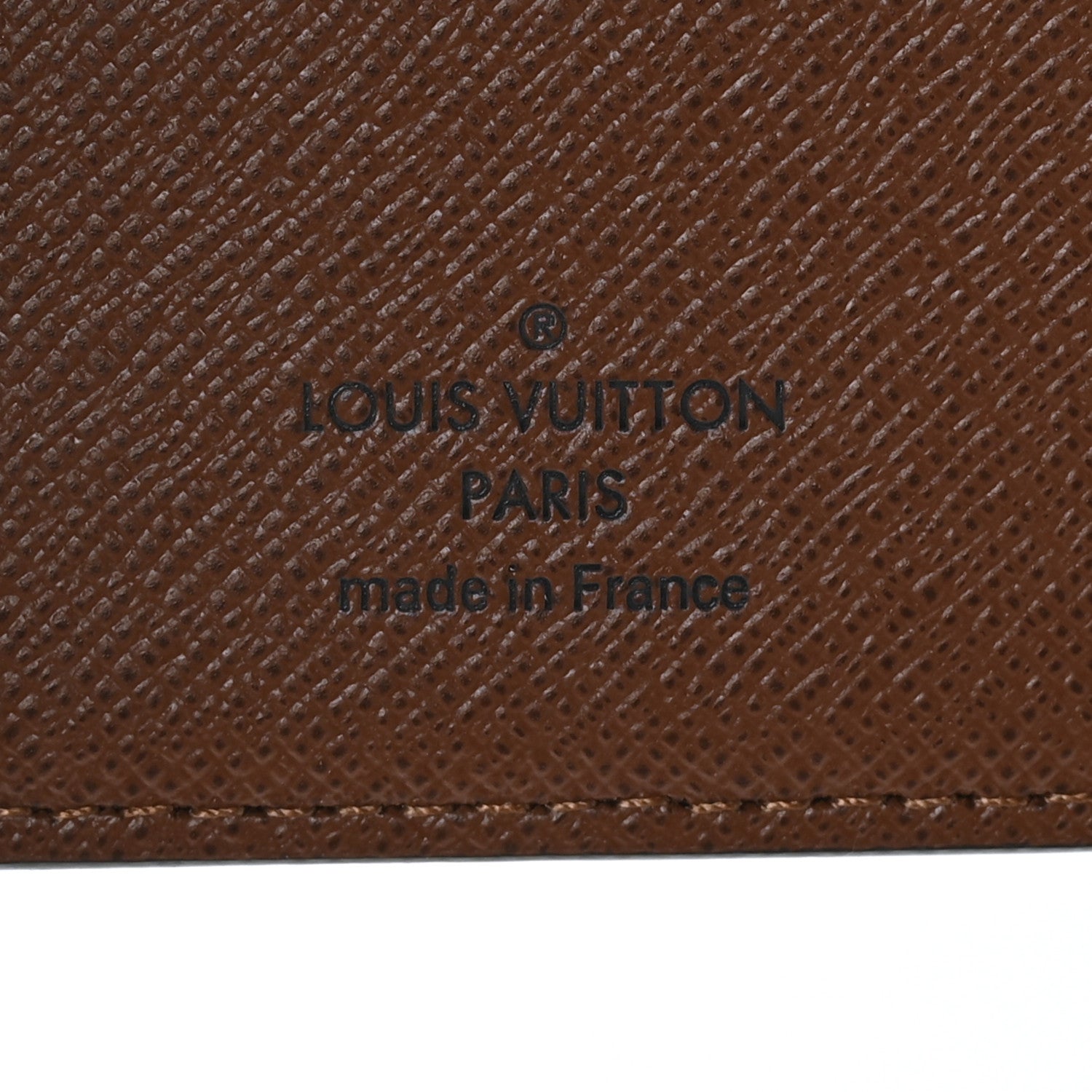 Louis Vuitton Monogram Checkbook Holder Case Wallet 6 of 6