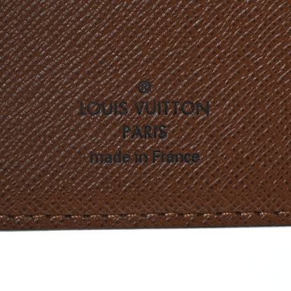 Louis Vuitton Monogram Checkbook Holder Case Wallet 6 of 6