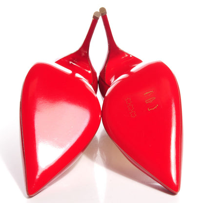 Christian Louboutin Patent So Kate 120 Pumps 35 Red 5 of 7
