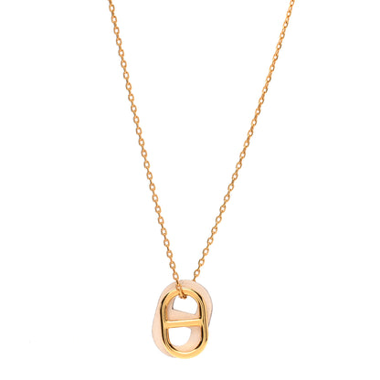 Hermes Swift O'Maillon Pendant Necklace Nata 1 of 7