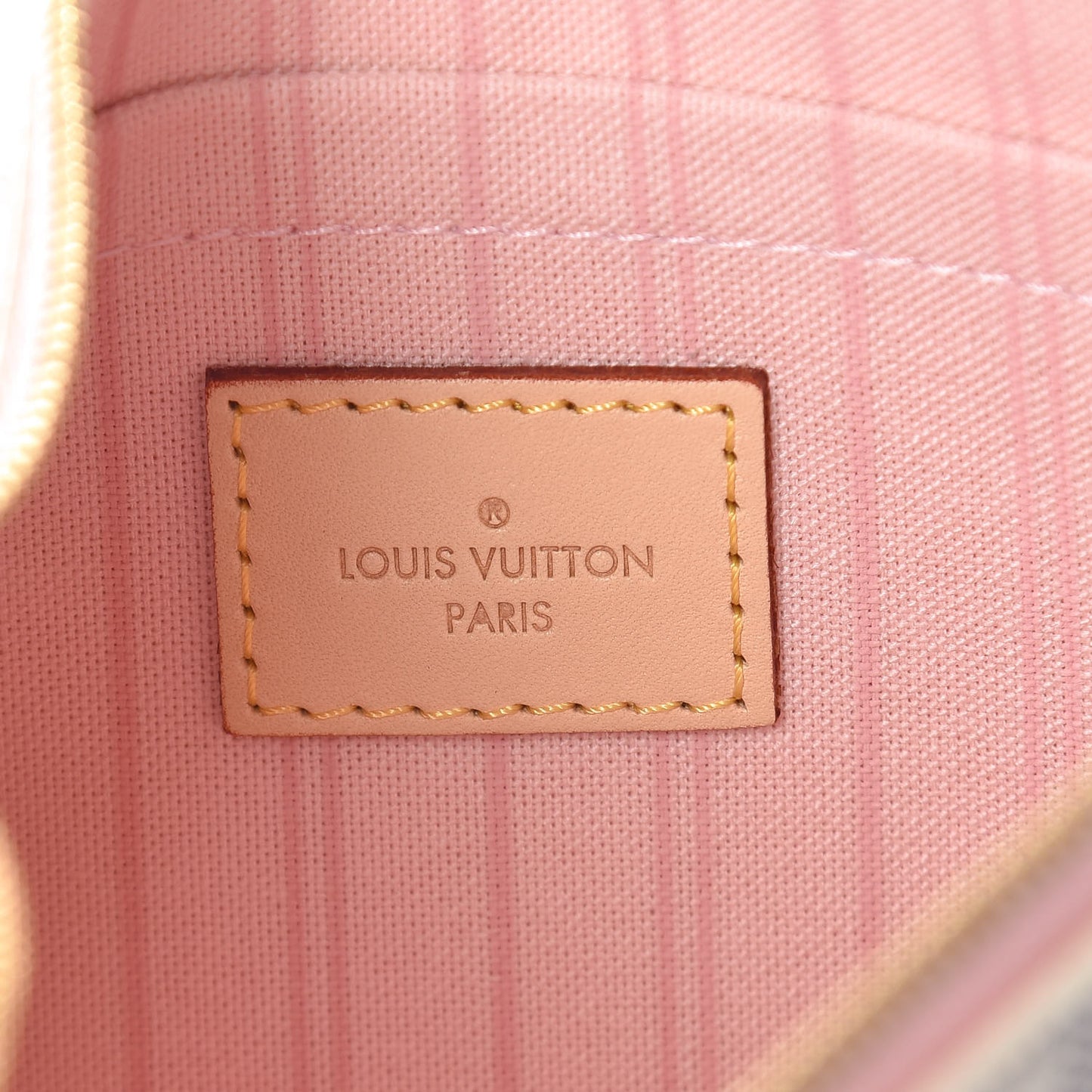Damier Azur Neverfull MM GM Pochette Rose Ballerine