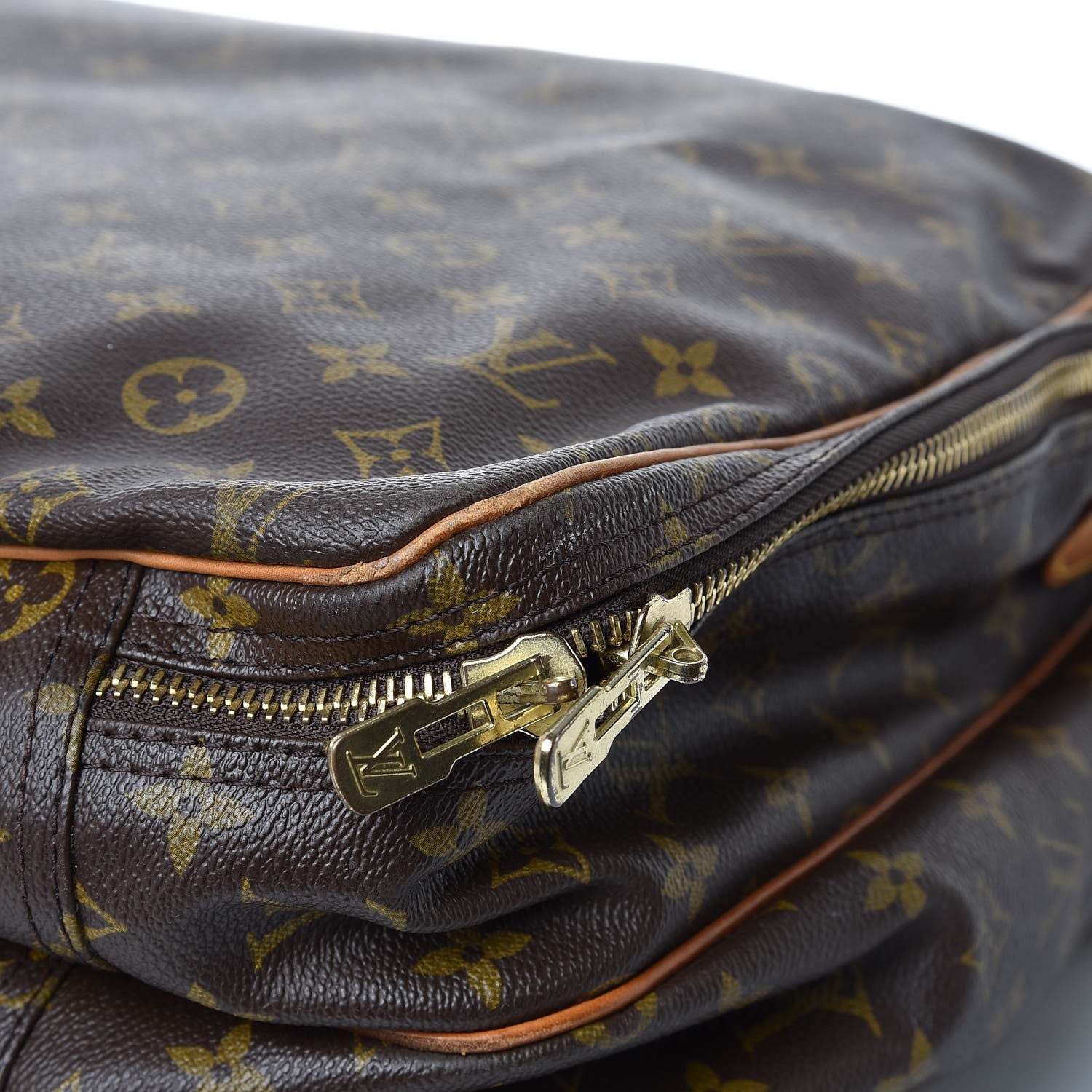 Louis Vuitton Monogram Alize 2 Compartment Luggage Travel Bag 28 of 28