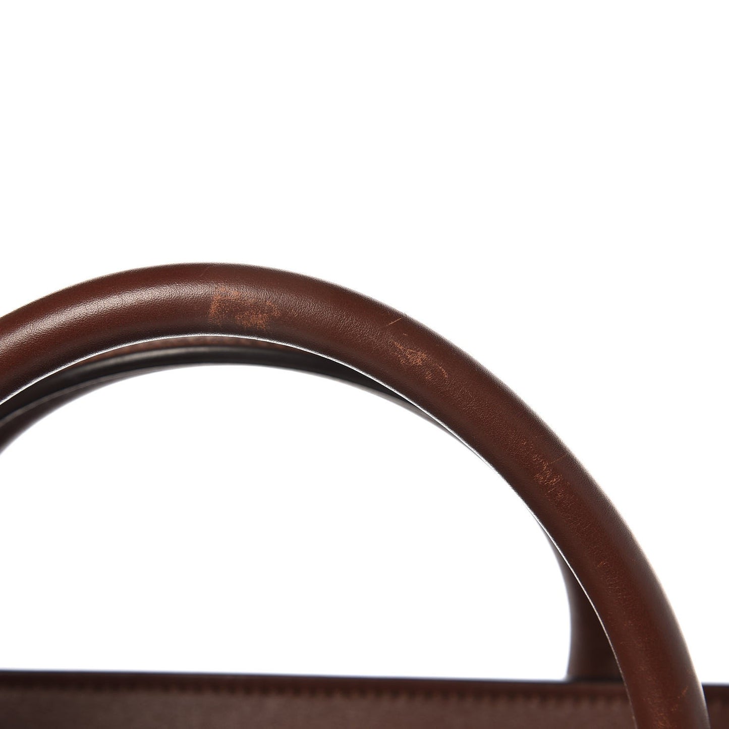 Natural Calfskin Small Tie Knot Tote Acajou