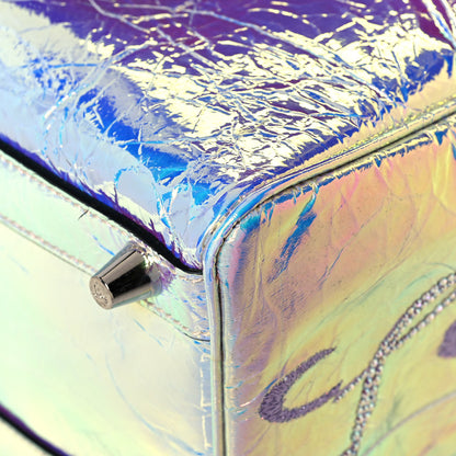 Christian Louboutin PVC Iridescent Calfskin Small Marie Jane Top Handle Multicolor 12 of 13