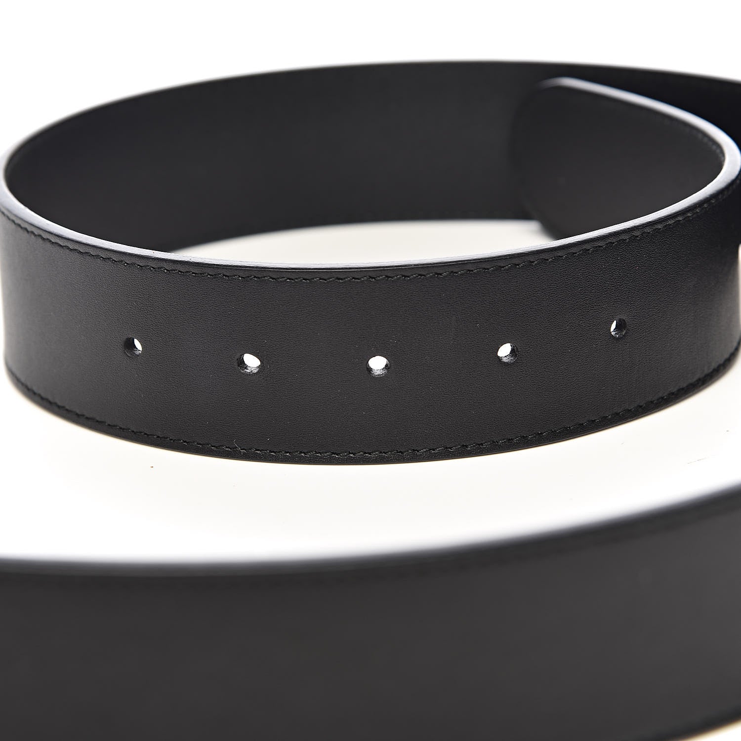 Gucci Calfskin Double G 40mm Belt 90 36 Black 5 of 7