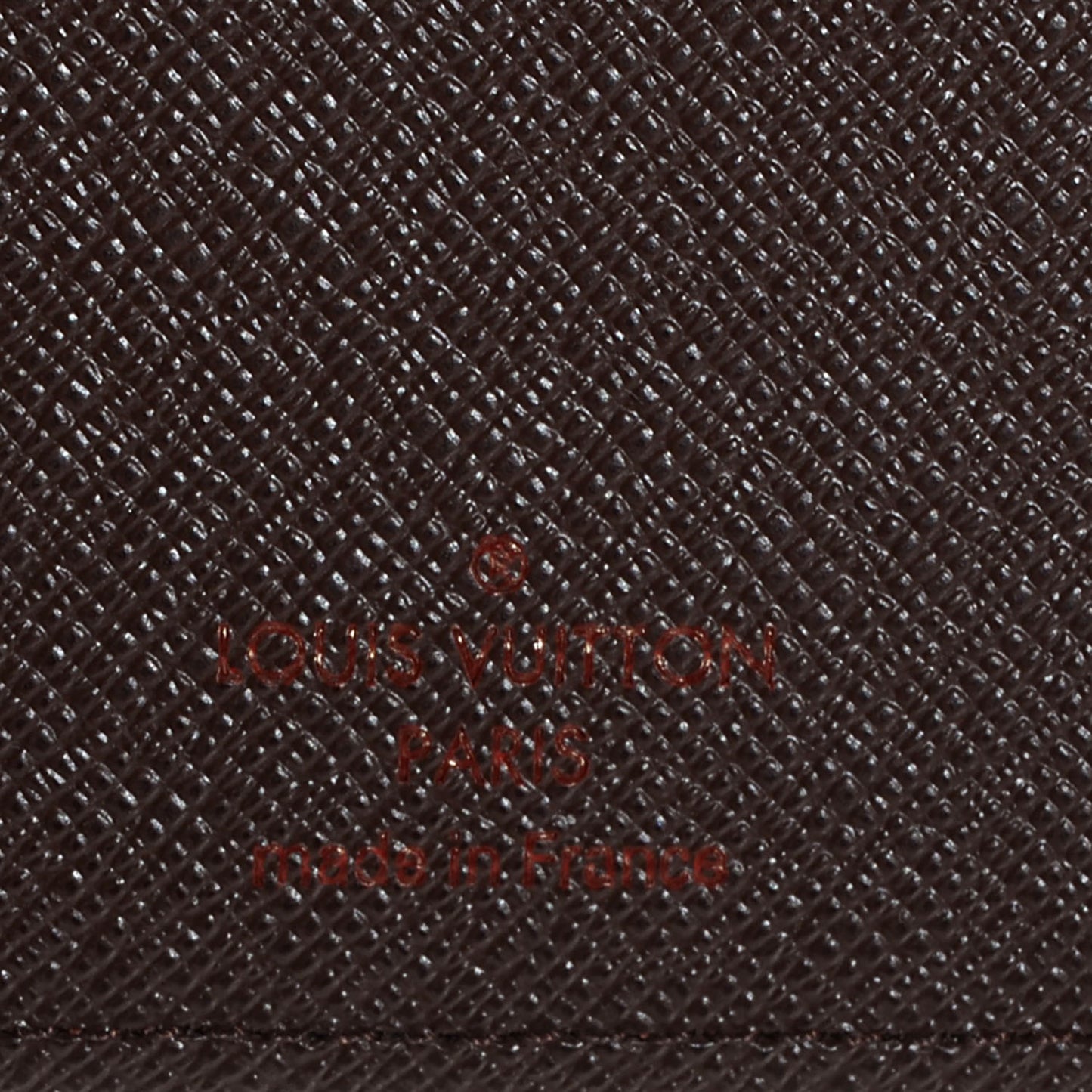 Damier Ebene Medium Ring Agenda Cover