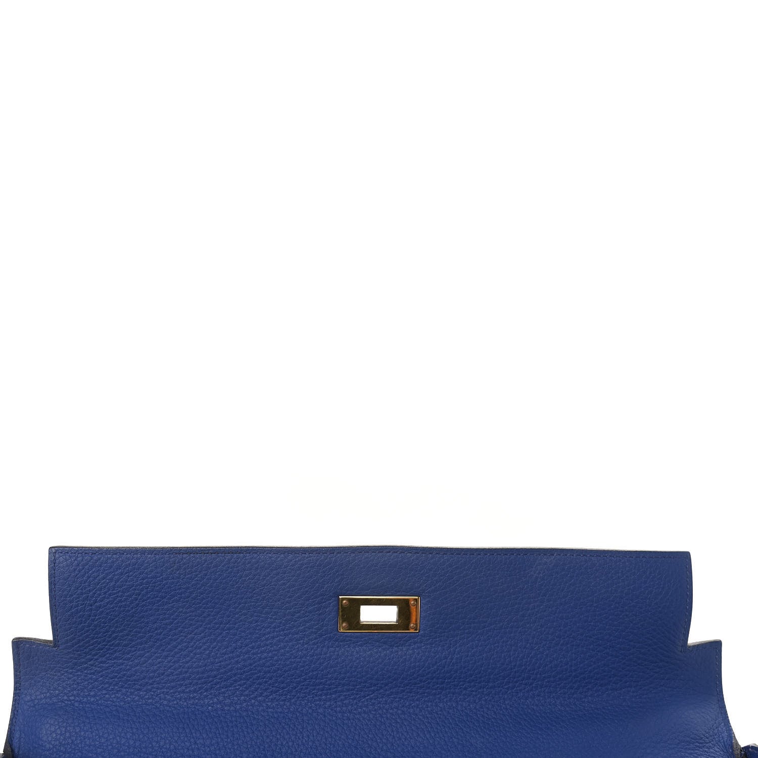 Hermes Togo Kelly Retourne 35 Bleu Electrique 13 of 38