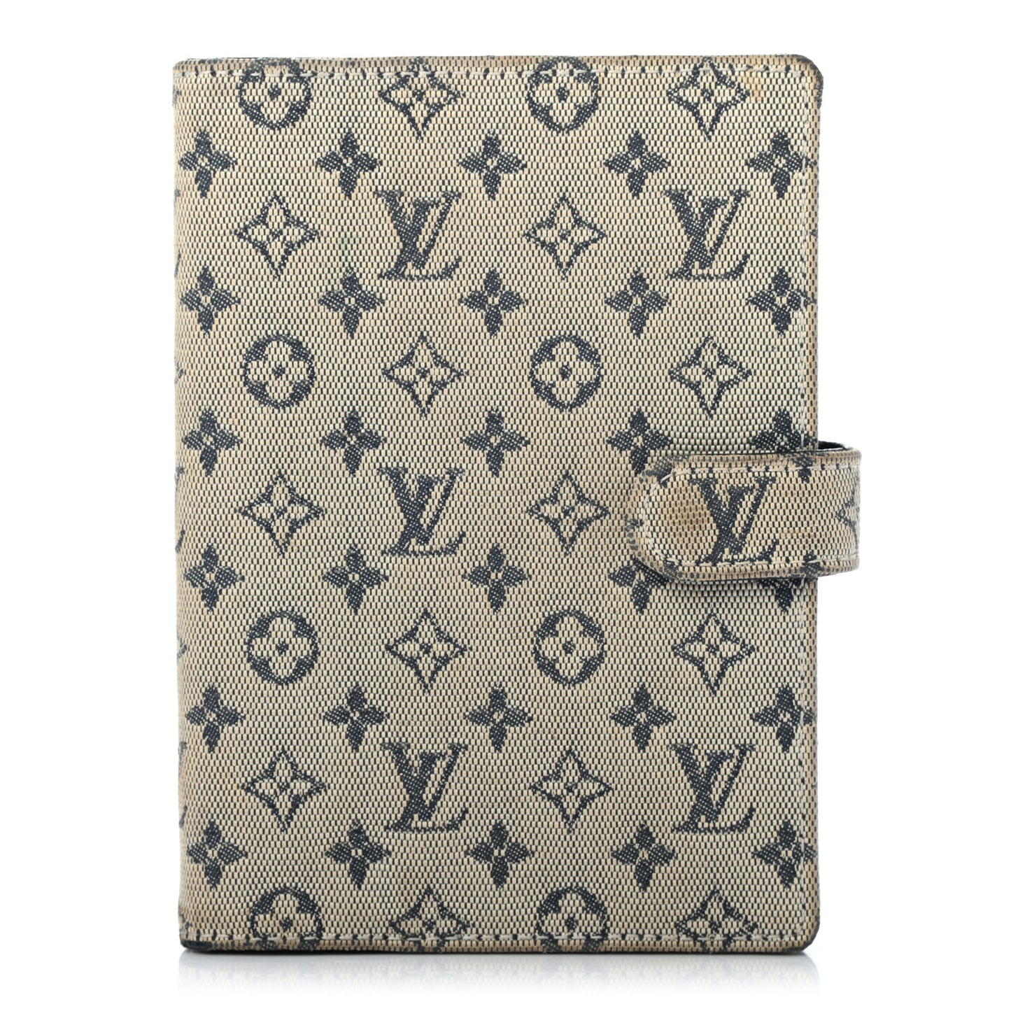Mini Lin Small Ring Agenda Cover Blue