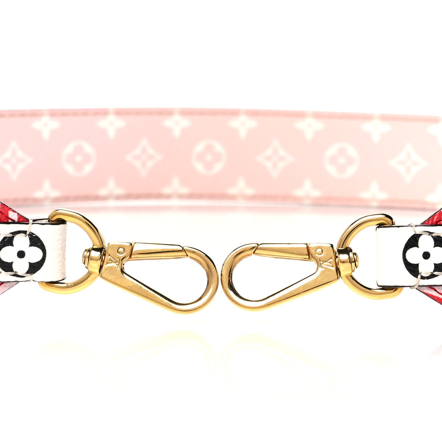 Monogram Giant Bandouliere Shoulder Strap Rouge