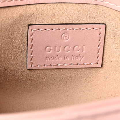 Gucci Calfskin Matelasse Monochrome GG Marmont Chain Belt Bag Perfect Pink 6 of 11
