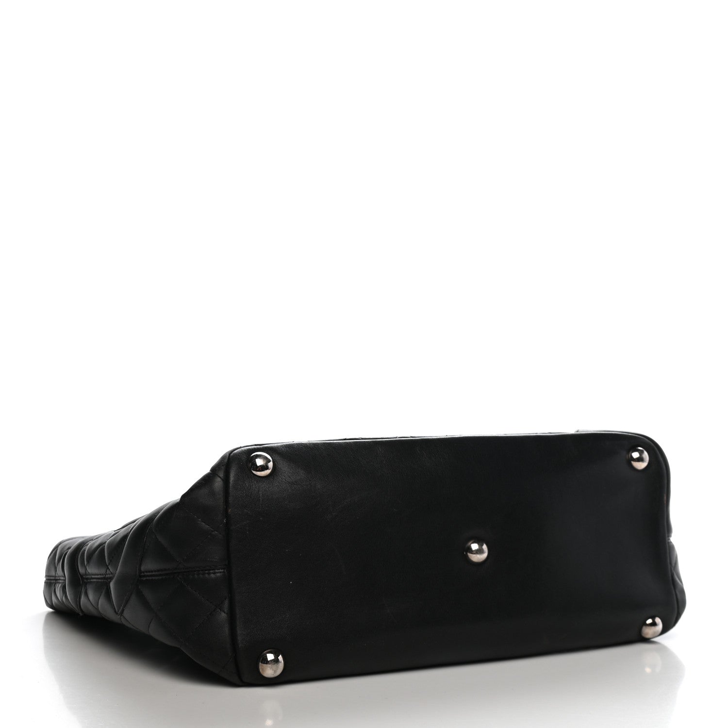 Chanel Calfskin Quilted Large Cambon Tote Black 4 of 12