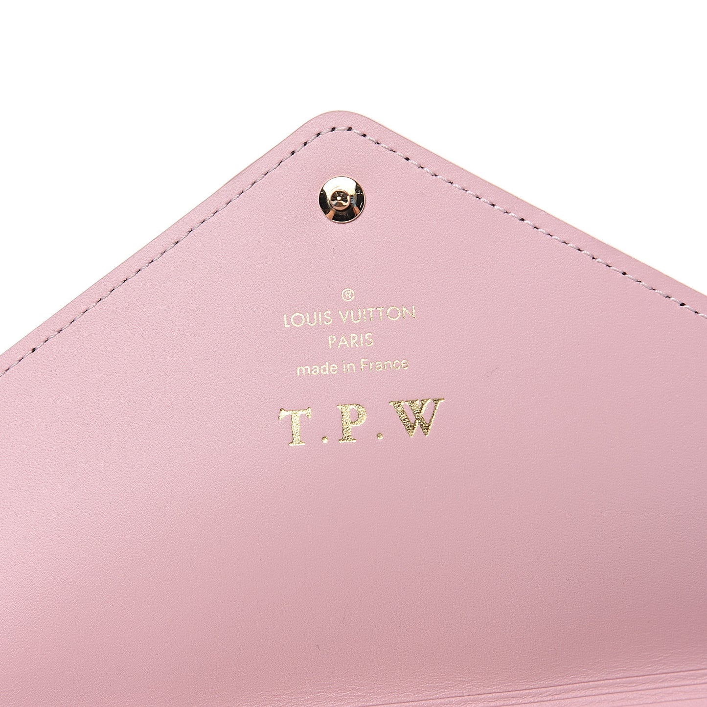 Monogram Large Kirigami Pochette Insert Rose Ballerine