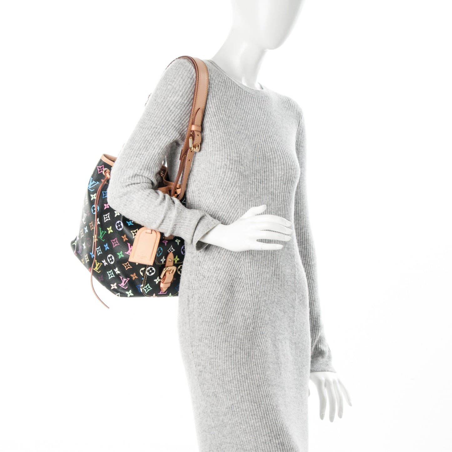 Monogram Multicolor Petit Noe Black