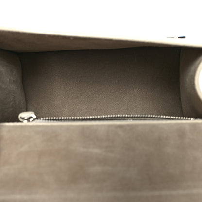 Jimmy Choo Textured Patent Calfskin Small Madeline Satchel Latte 5 of 13