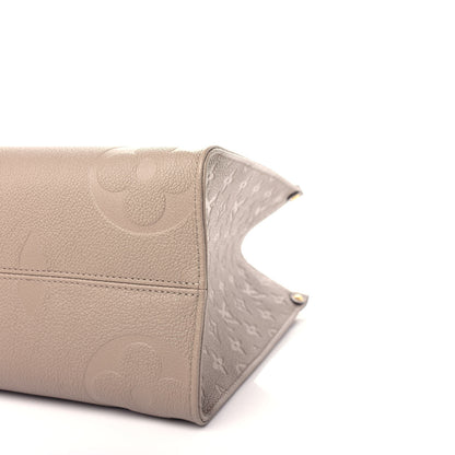 Louis Vuitton Empreinte Monogram Giant Onthego MM Tourterelle 9 of 10