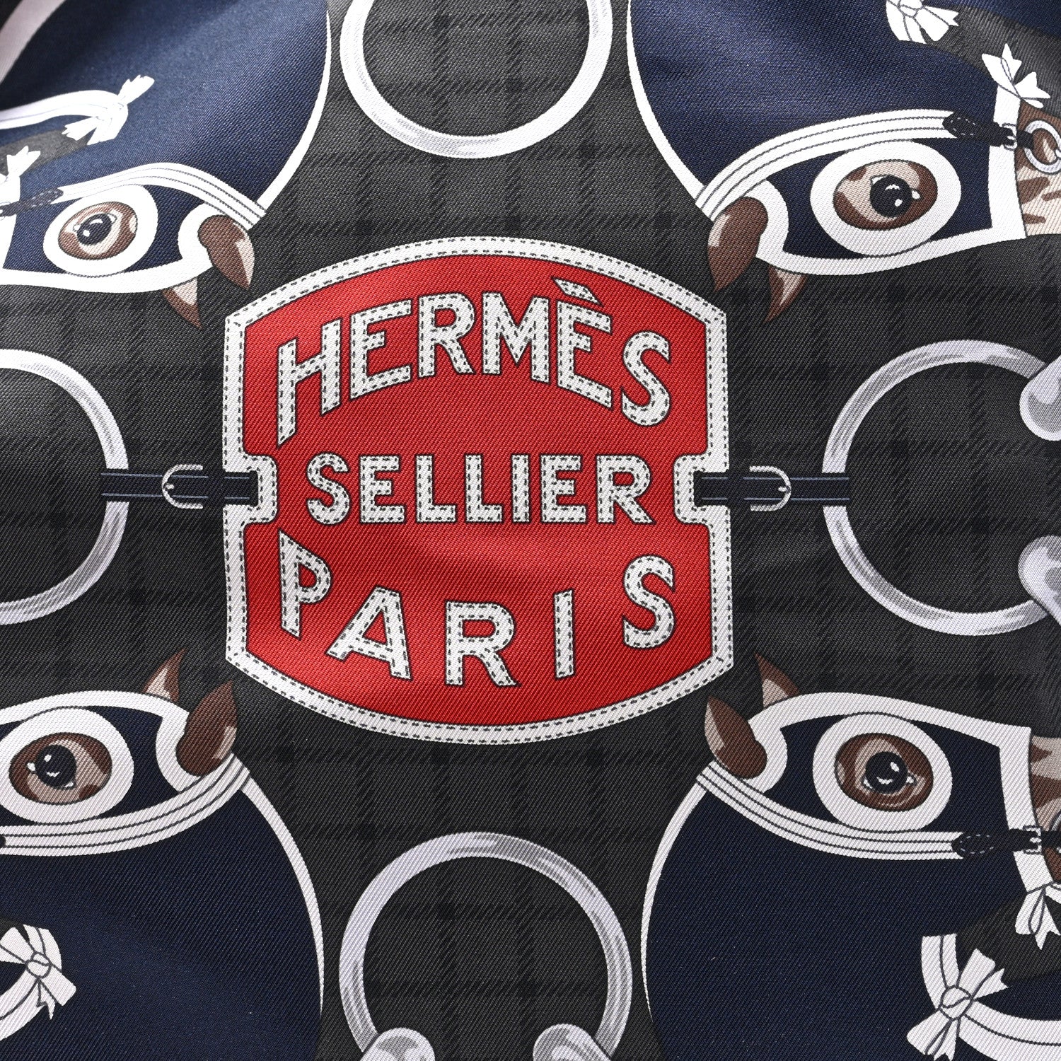 Hermes Silk Tatersale SilkyCity 33 PM Bag 7 of 9