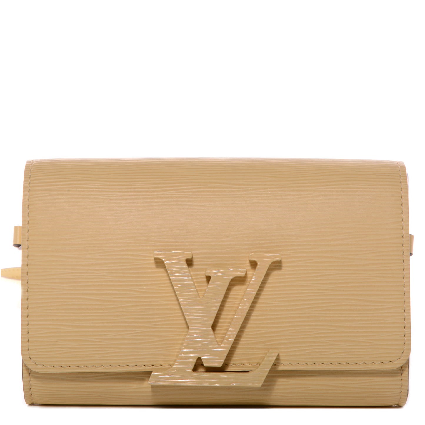 Epi Louise Strap PM Jaune Pale