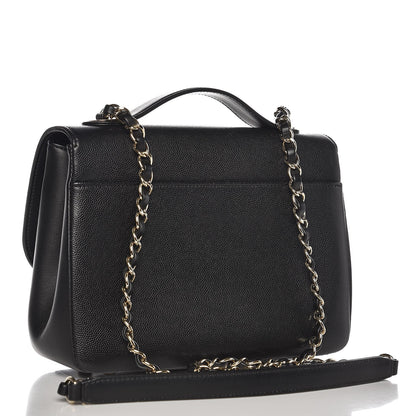 Chanel Caviar Quilted Medium Business Affinity Flap Black 3 of 8