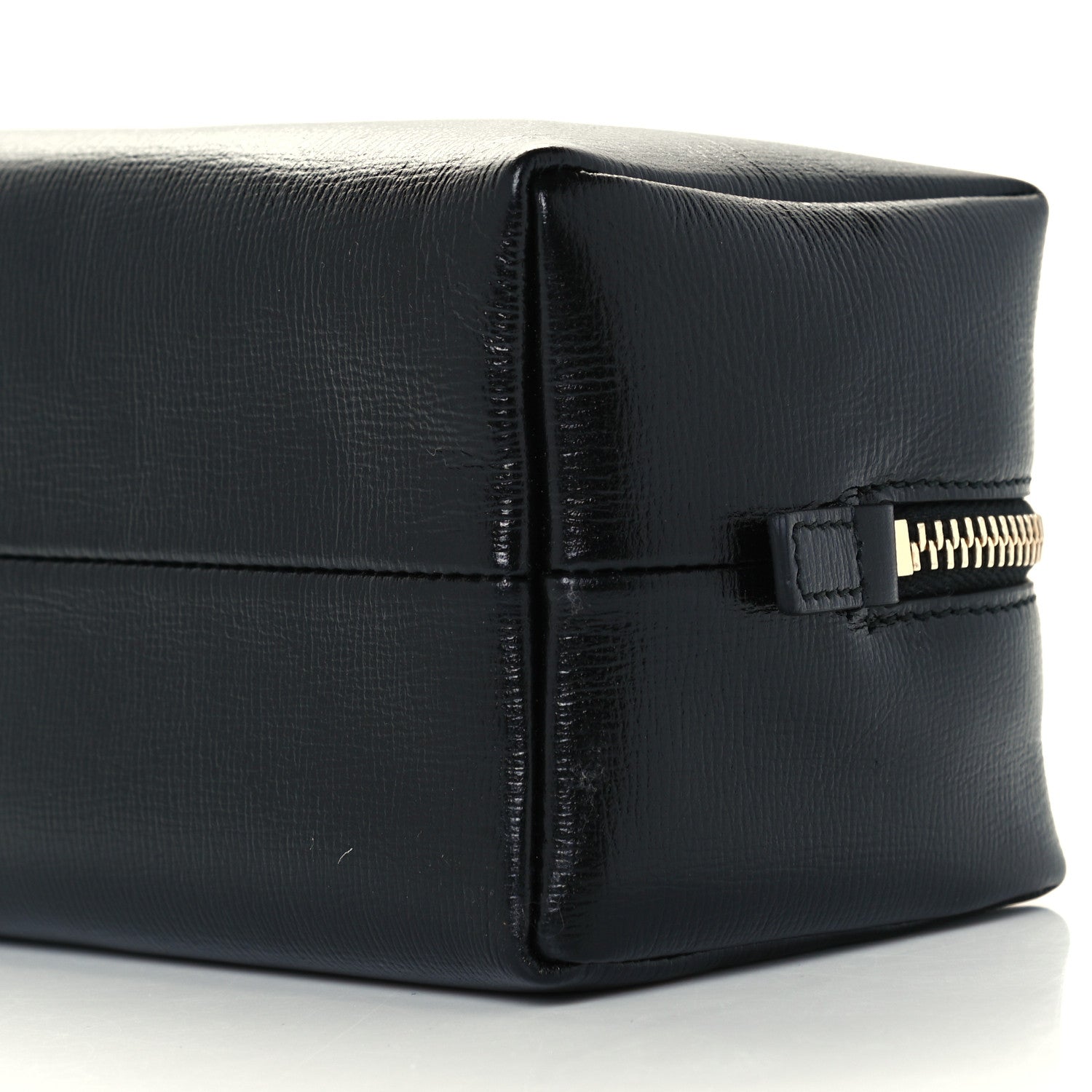 Gucci Azalea Calfskin Marina Cosmetic Case Black 10 of 12