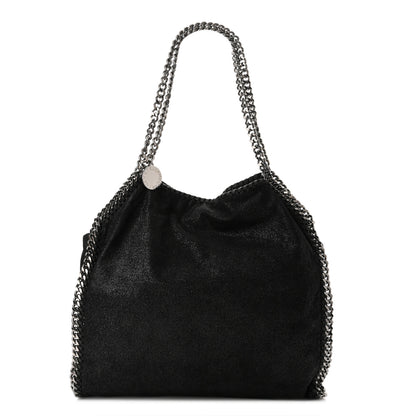 Stella McCartney Shaggy Deer Falabella Fold Over Tote Black 1 of 9