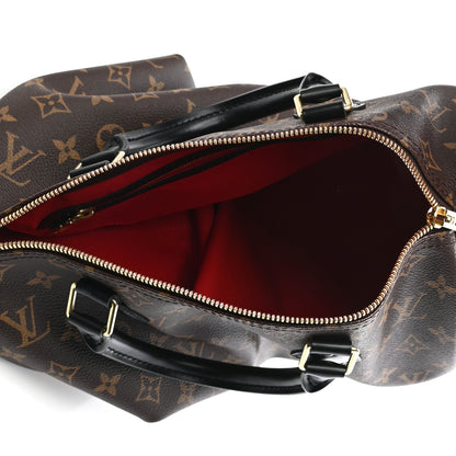 Louis Vuitton Monogram My World Tour Speedy Bandouliere 30 Black 4 of 5