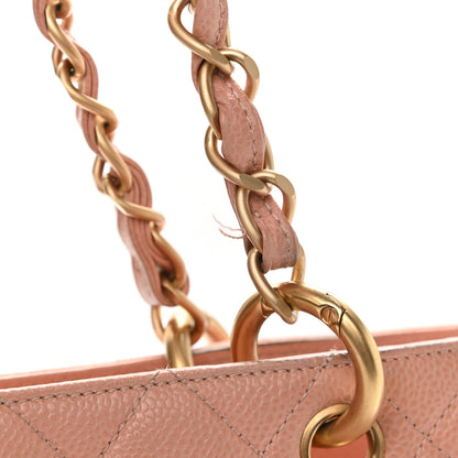 Chanel Caviar Quilted Grand Timeless Tote GTT Pink 15 of 17