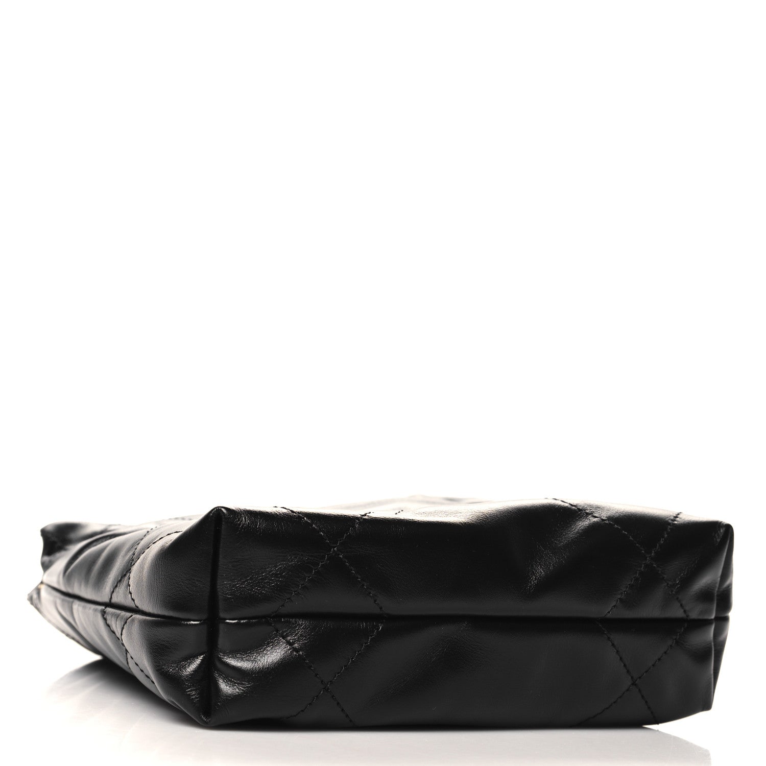 Chanel Shiny Calfskin Quilted Mini Chanel 22 Black 4 of 11