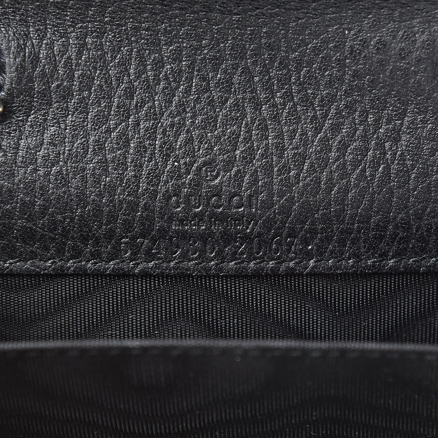 Calfskin Dionysus Coin Purse Black