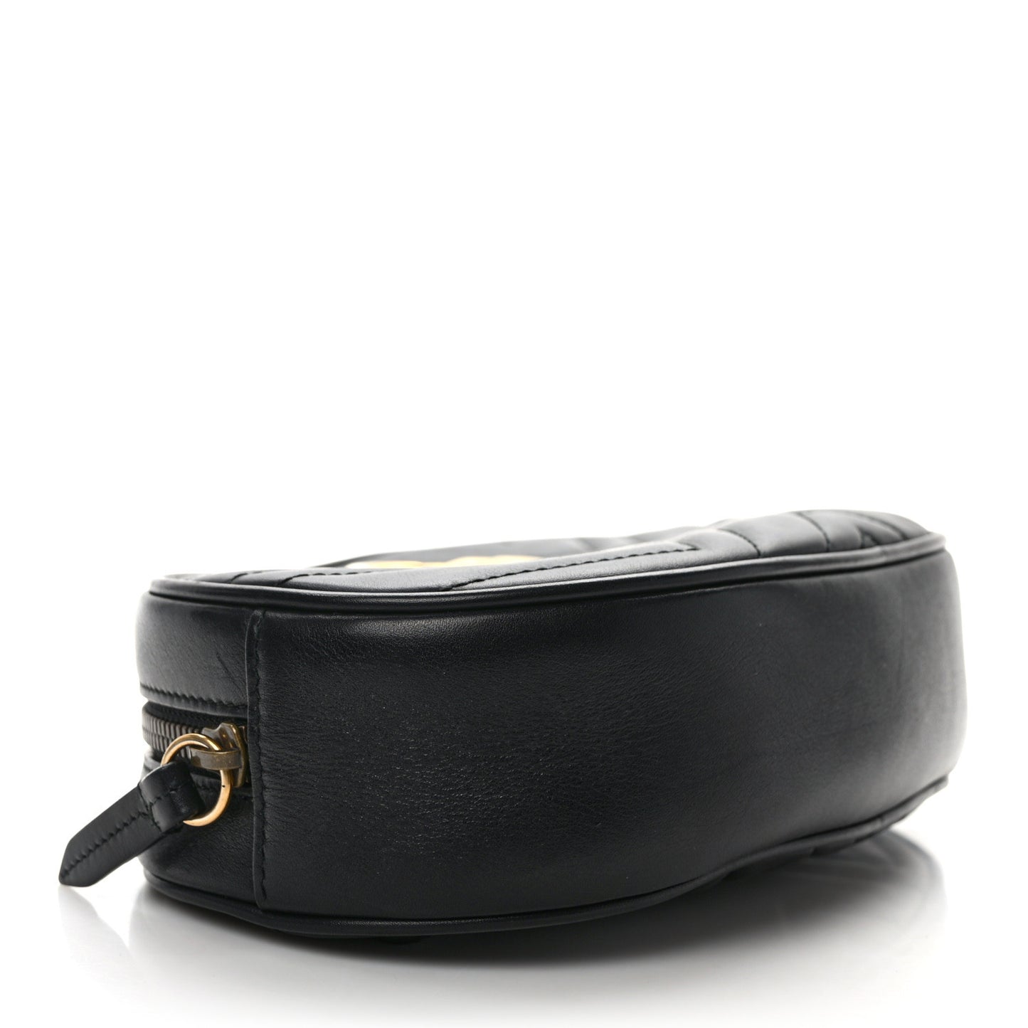 Calfskin Matelasse GG Marmont Belt Bag 95 38 Black