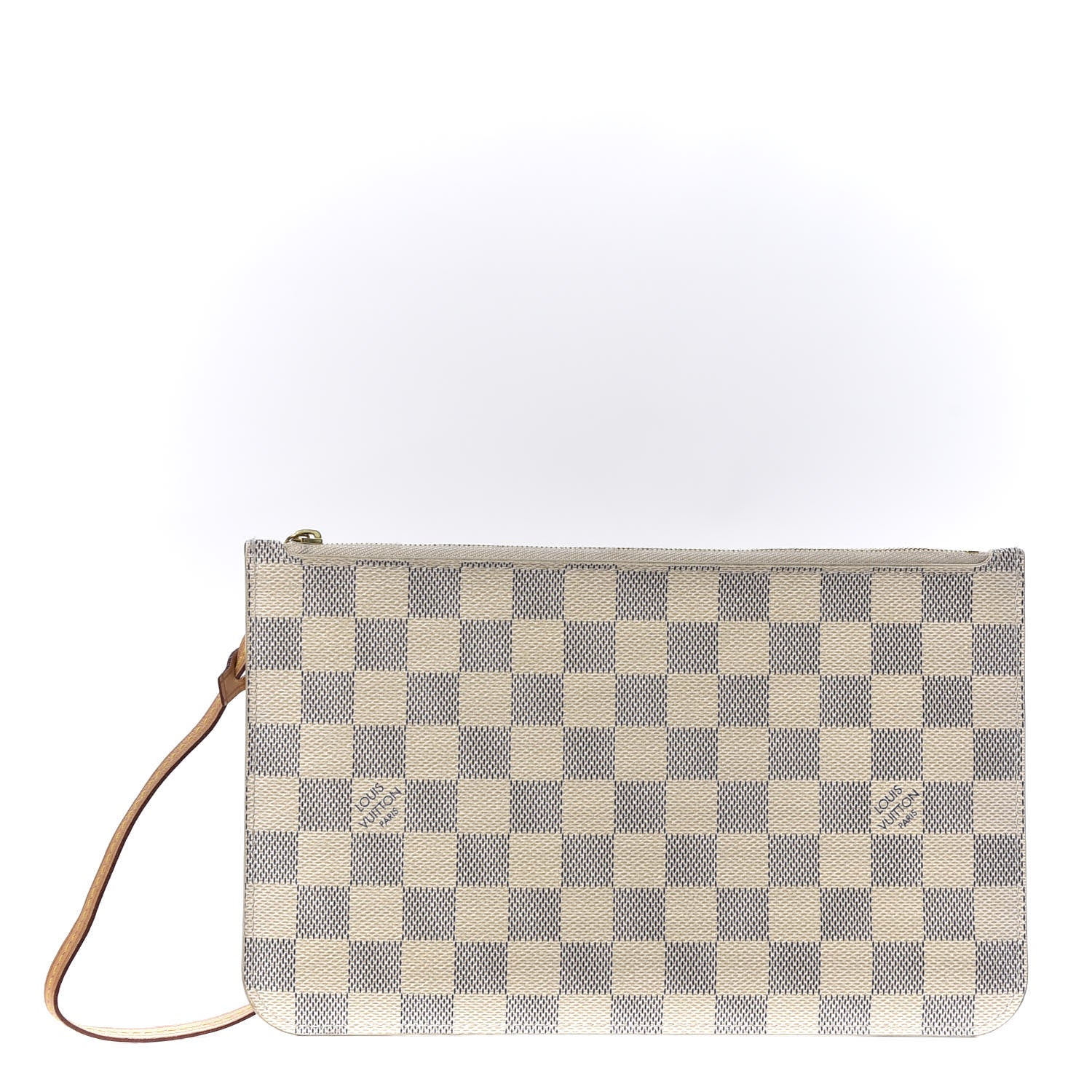 Louis Vuitton Damier Azur Neverfull MM GM Pochette 1 of 8