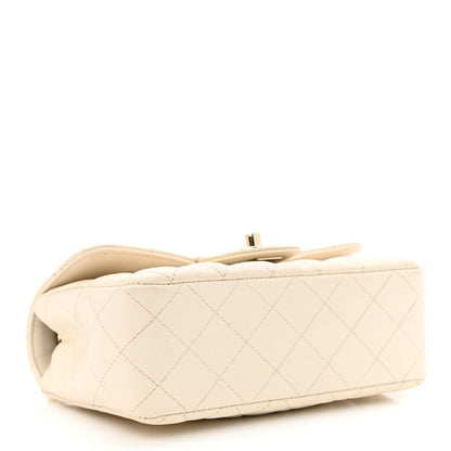 Chanel Caviar Quilted Mini Rectangular Flap White 4 of 11