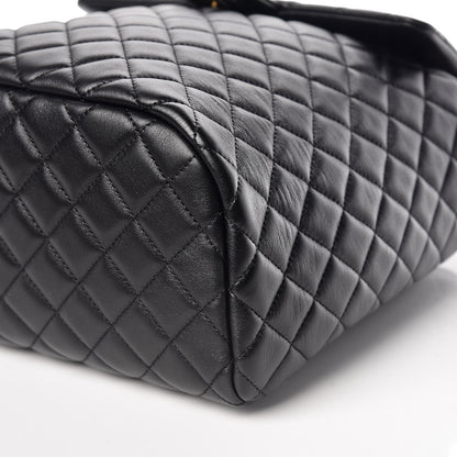 Chanel Lambskin Quilted Large Urban Spirit Backpack Black 6 of 10