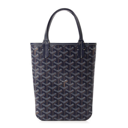 Goyard Goyardine Poitiers Tote Navy 1 of 11