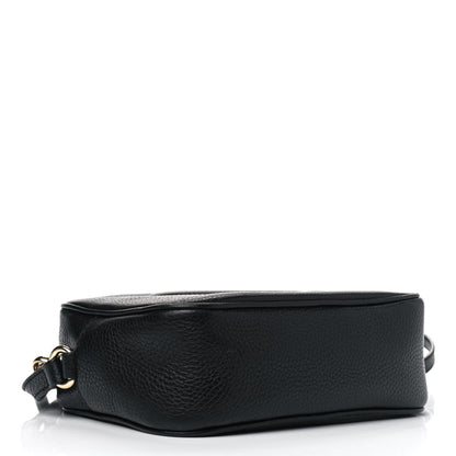 Gucci Pebbled Calfskin Small Soho Disco Bag Black 3 of 9